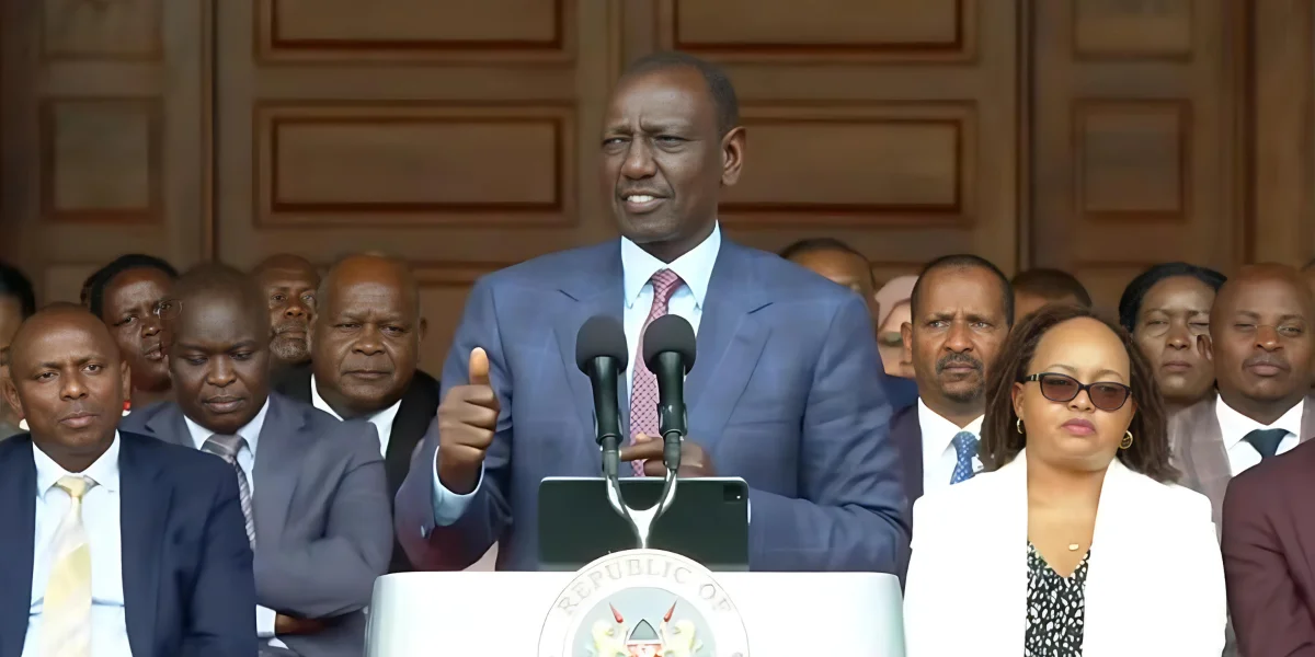 Kenyan President William Ruto - Video Screenshot