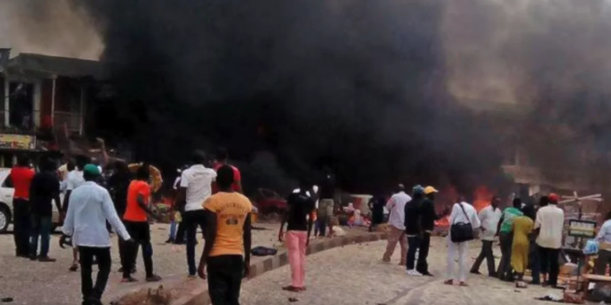 Suicide Bombings in Nigeria - Video Screenshot