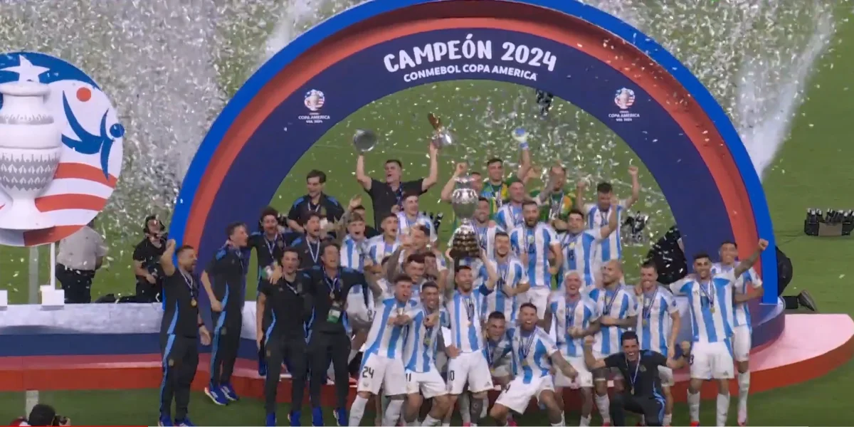 Argentina wins the 2024 Copa América - Video Screenshot