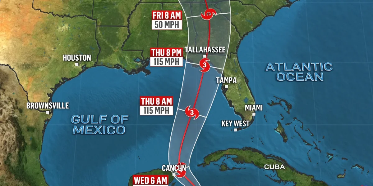 Tropical Storm Helene / Video Screenshot