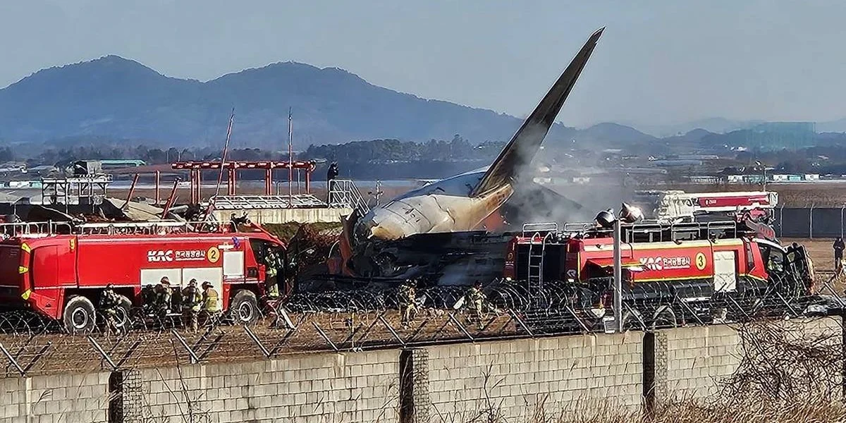 Airport in Muan, South Korea / Video Screenshot