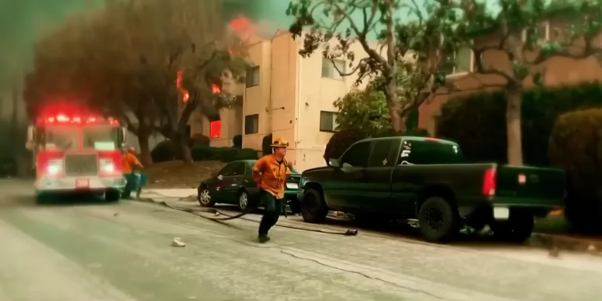 Wildfires in Los Angeles / Video Screenshot