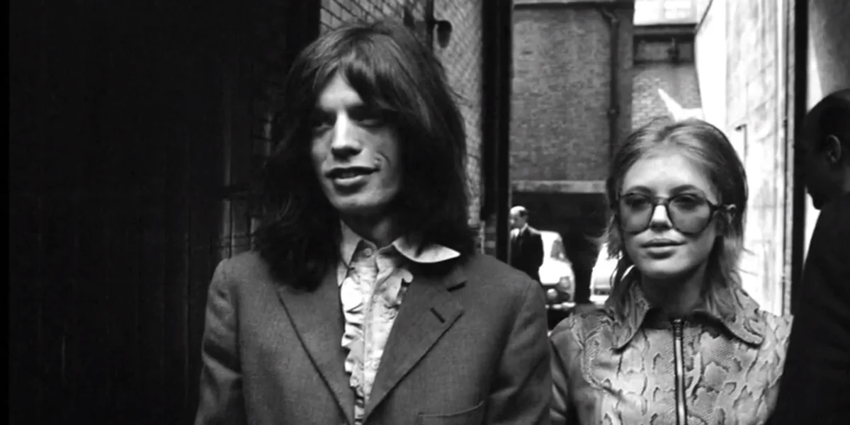 Marianne Faithfull and Mick Jagger / Video Screenshot