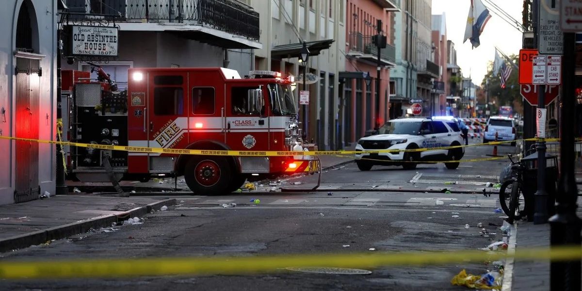 Attack on New Orleans' Bourbon Street / Video Screenshot