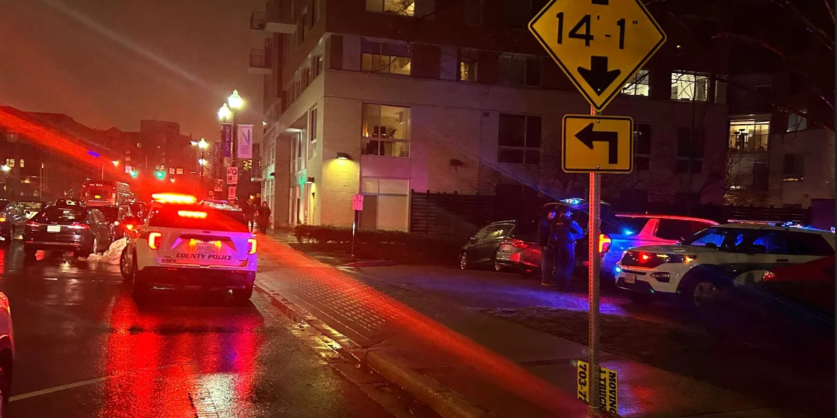 Shooting in Crystal City, Arlington / Video Screenshot