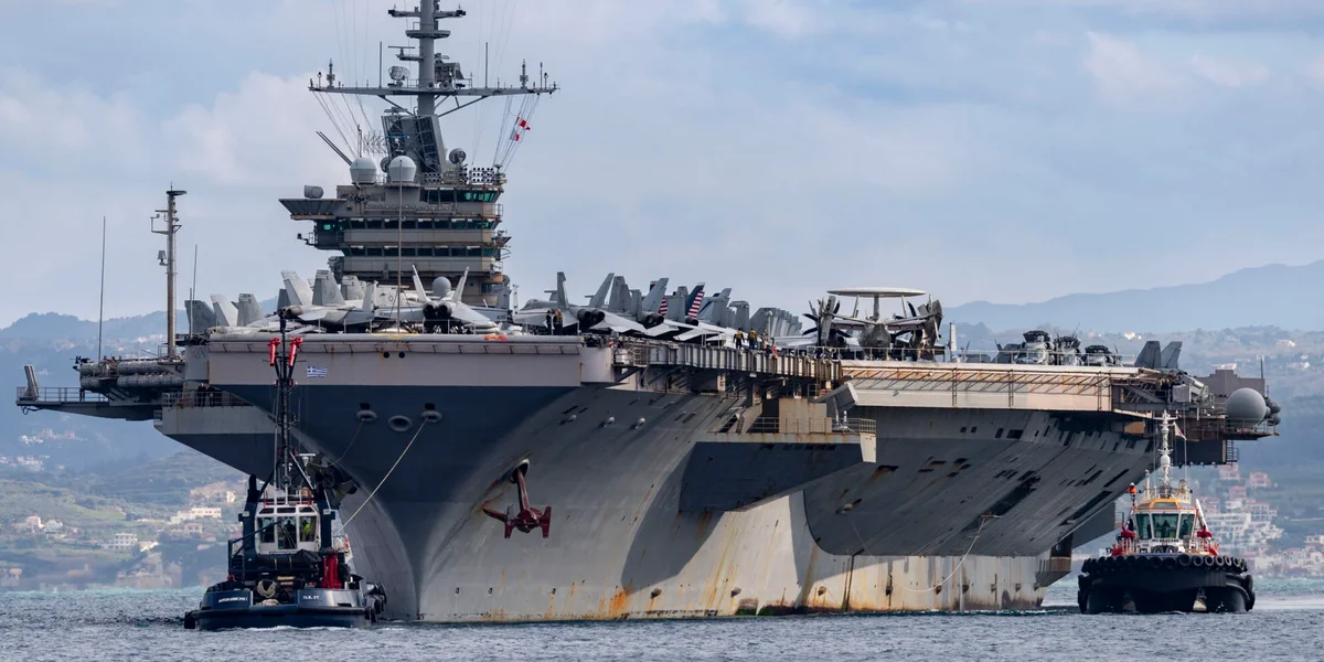 USS Harry S. Truman aircraft / Video Screenshot