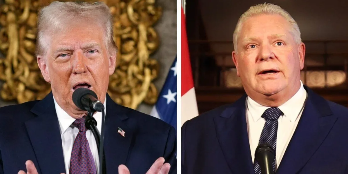 Donald Trump and Doug Ford / Video Screenshot