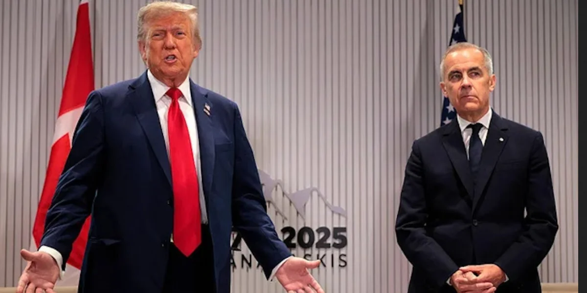 President Trump and Canadian Prime Minister Mark Carney / Video Screenshot