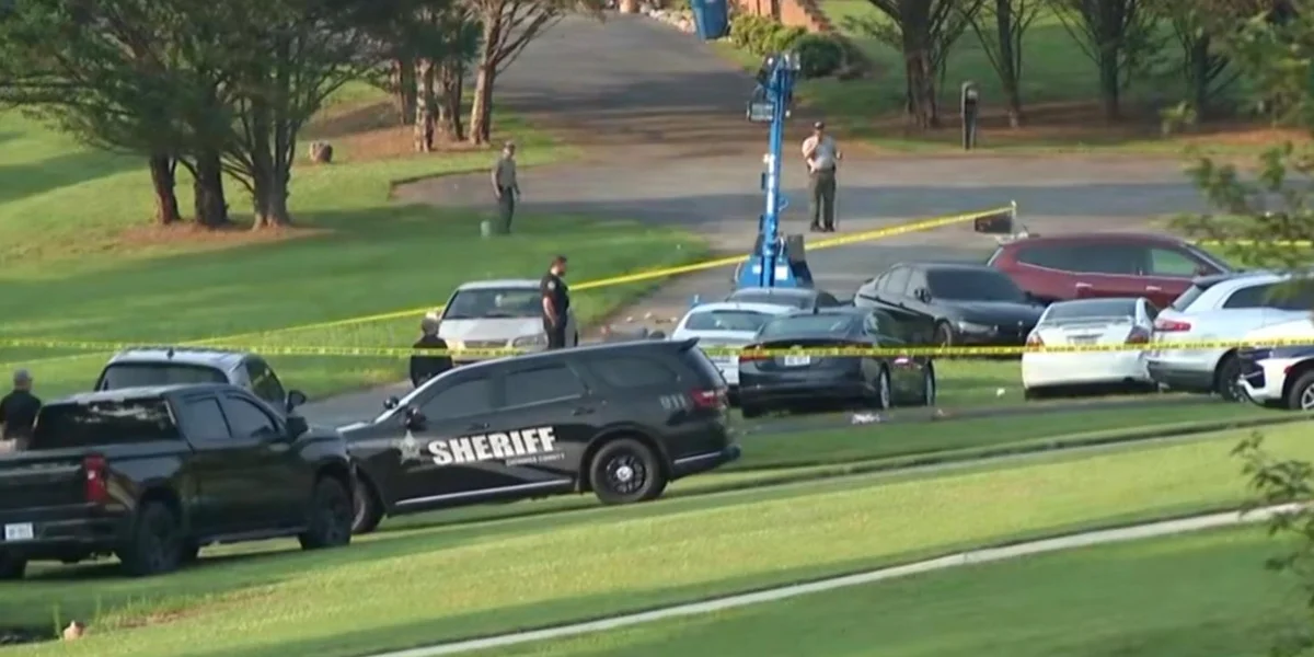Shooting on Walnut Acres Drive in Catawba County / Video Screenshot