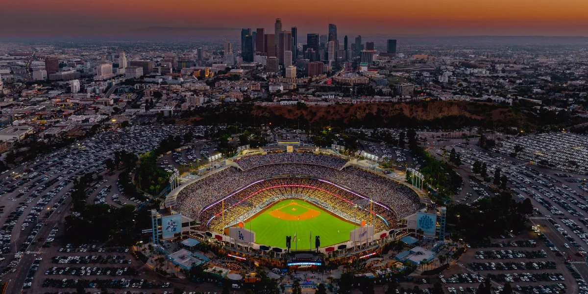 LA Dodgers stadium / Video Screenshot