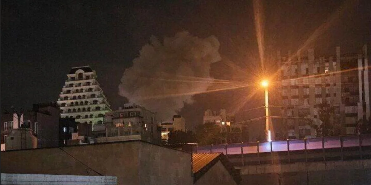 Israeli military conducts airstrikes on Iran / Video Screenshot