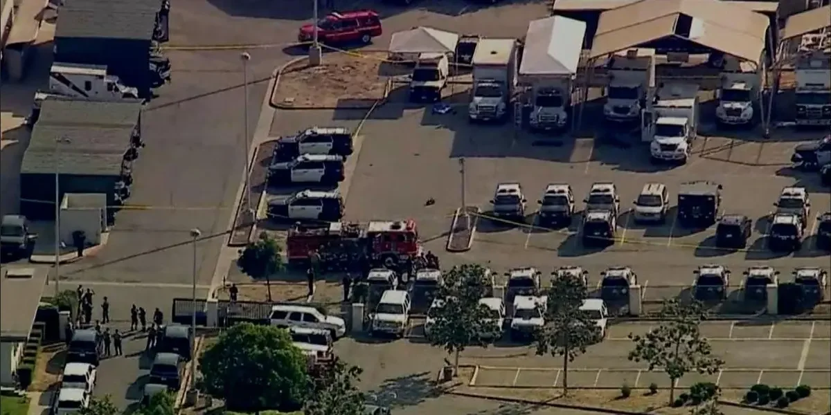 Deadly Blast At LA County Sheriff's Training Facility / Video Screenshot
