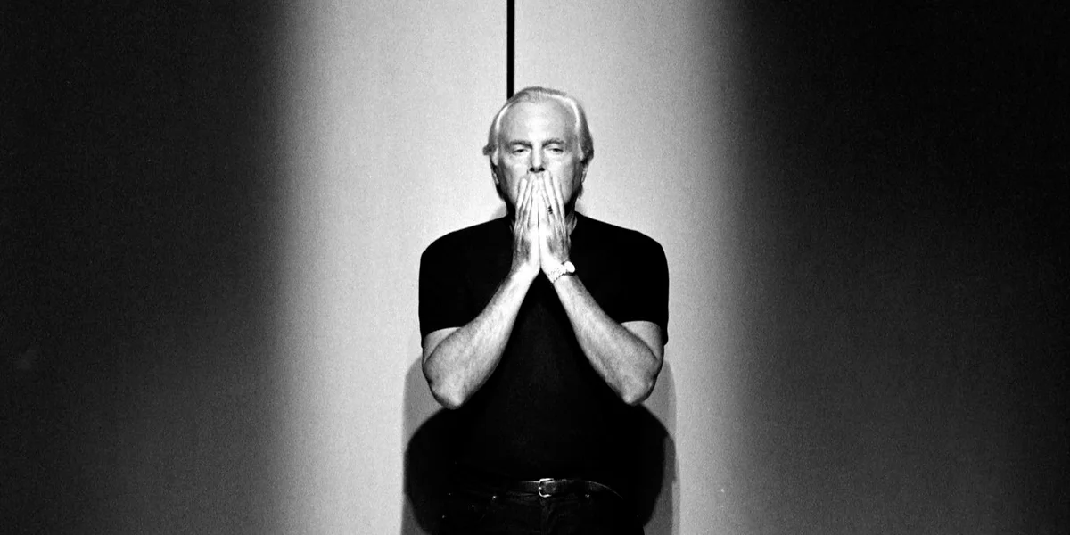 Italian fashion designer Giorgio Armani / Video Screenshot